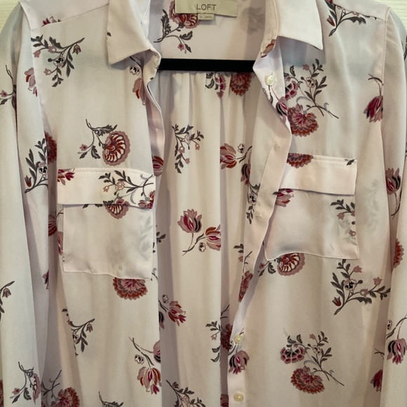 Floral pink blouse - Picture 2 of 3